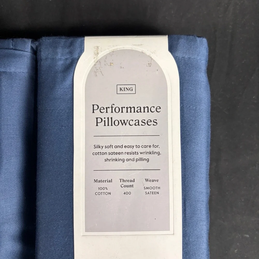 King Solid Performance 400 Thread Count Pillowcase Set - Threshold™: